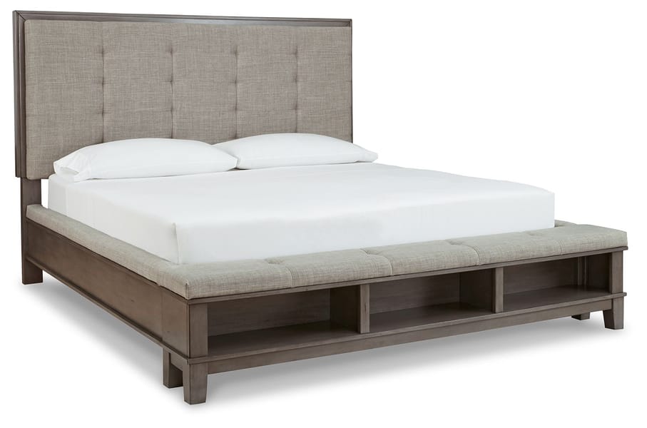 Ashley Bedroom Queen Panel Bed With Storage B649-57-54-96