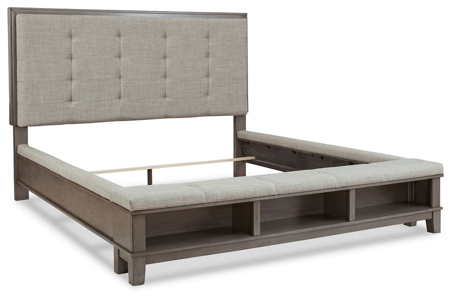 Ashley Bedroom Queen Panel Bed With Storage B649-57-54-96