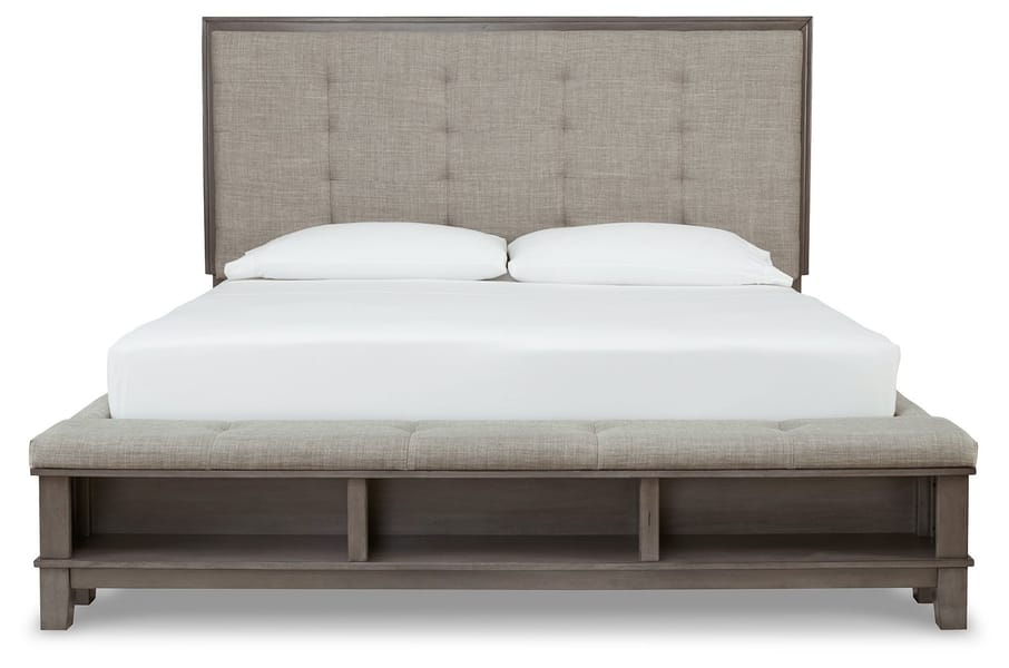 Ashley Bedroom King Panel Bed With Storage B649-58-56-97