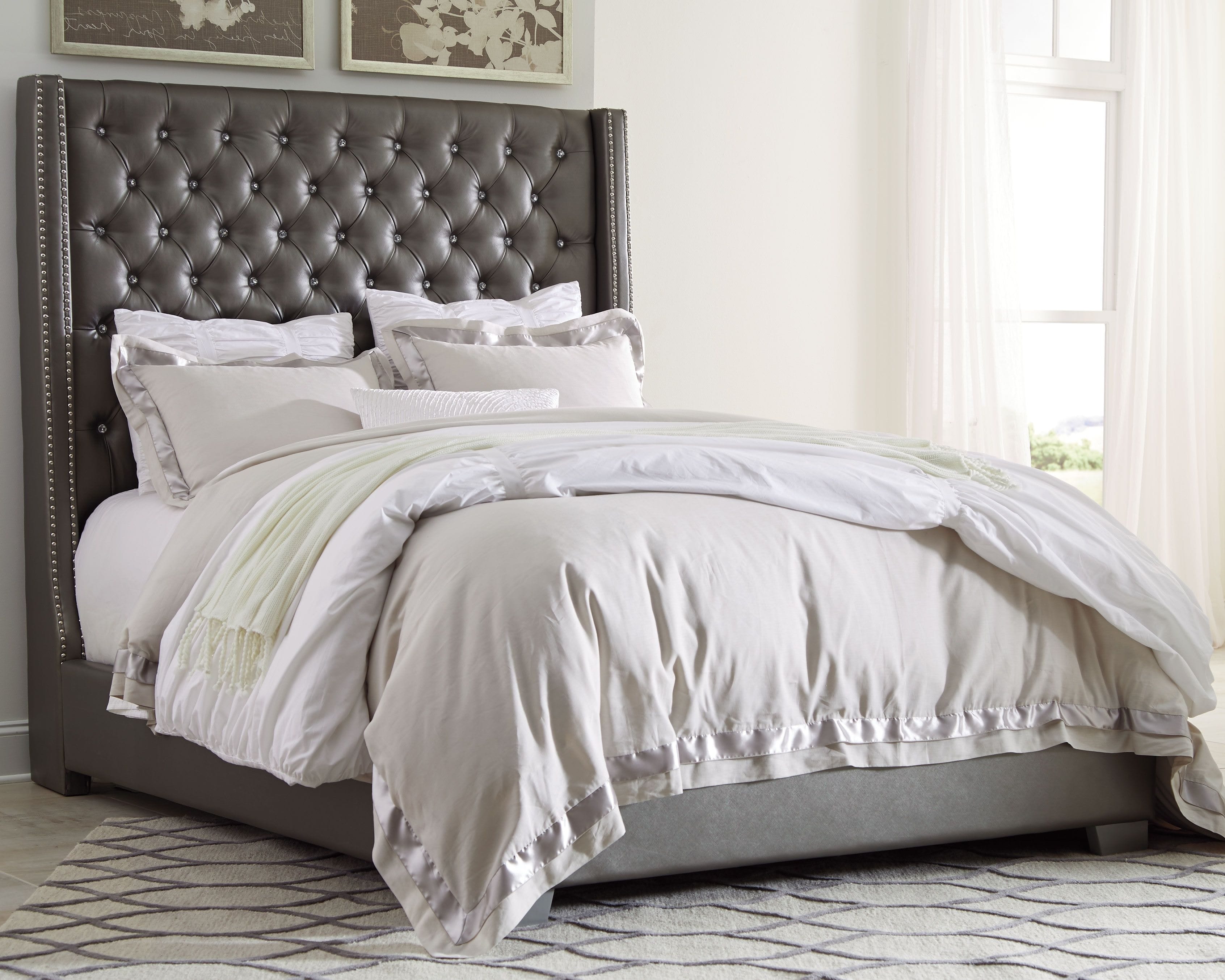 Ashley Bedroom California King Upholstered Bed B650-78-95