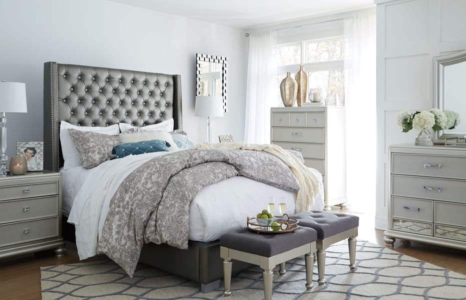 Ashley Bedroom California King Upholstered Bed B650-78-95