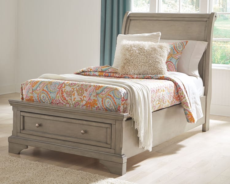 Ashley Bedroom Twin Sleigh Bed B733-53-52S-183