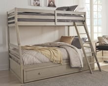 Ashley Bedroom Twin over Full Bunk Bed with 1 Large Storage Drawer B733-58P-58R-50
