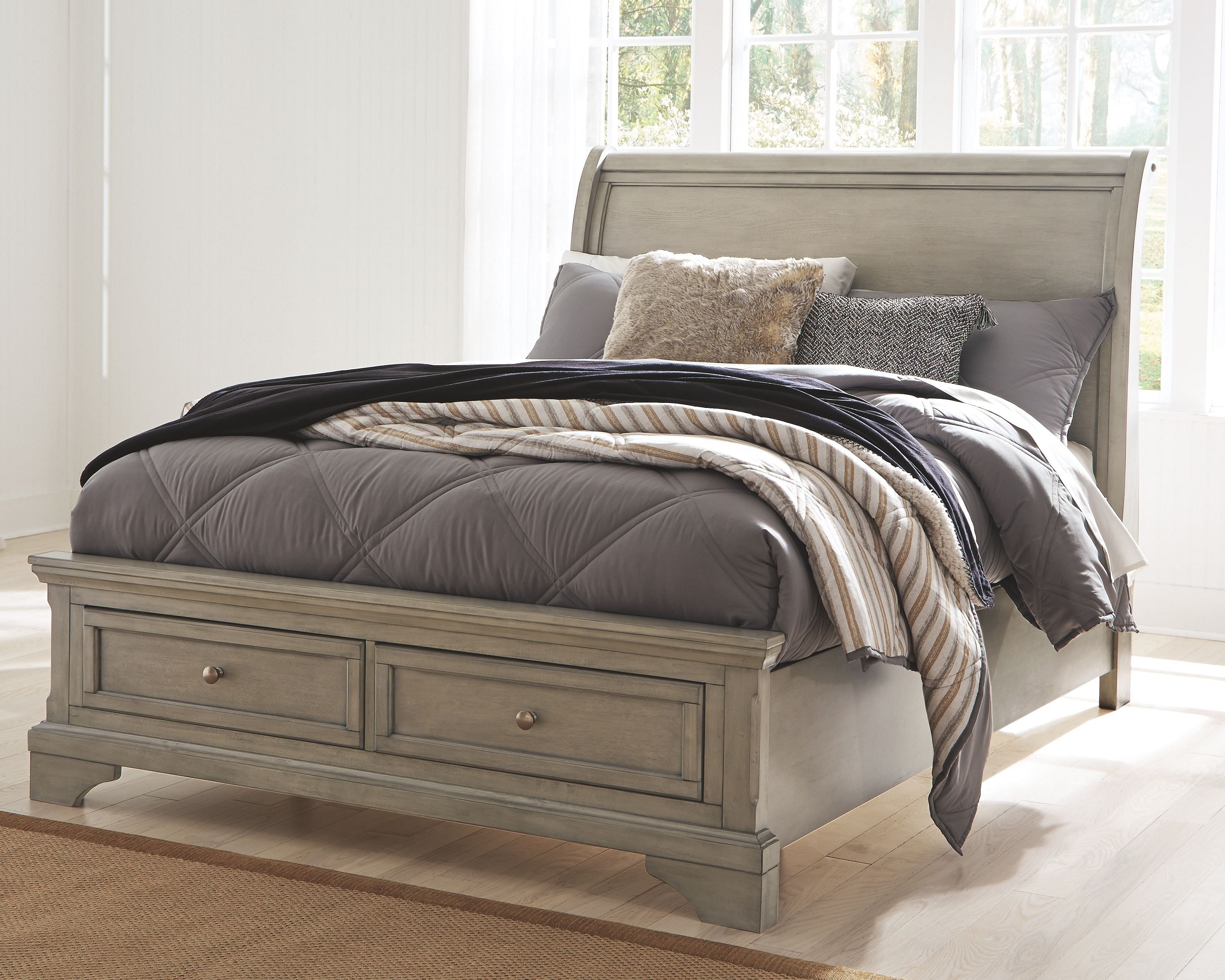 Ashley Bedroom Full Sleigh Bed B733-87-84S-183