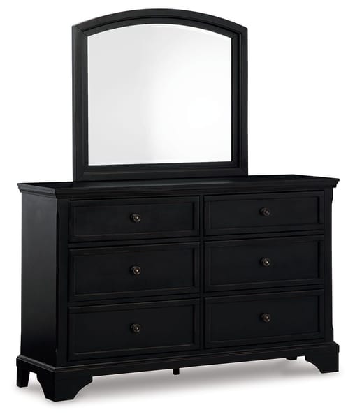 Ashley Bedroom Dresser And Mirror B739-31-36