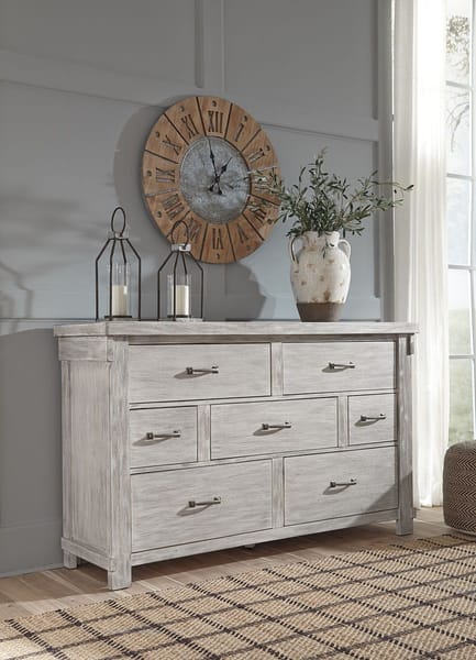 Ashley Bedroom 7 Piece King Panel Bedroom Set B740-31-36-158-156-97-93-2
