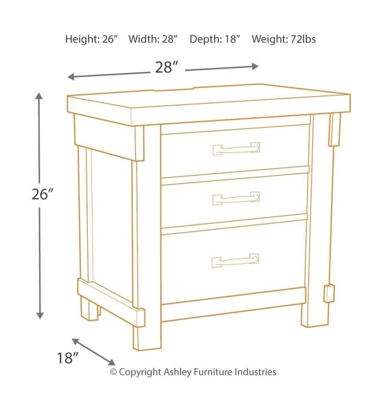 Ashley Bedroom 7 Piece King Panel Bedroom Set B740-31-36-158-156-97-93-2