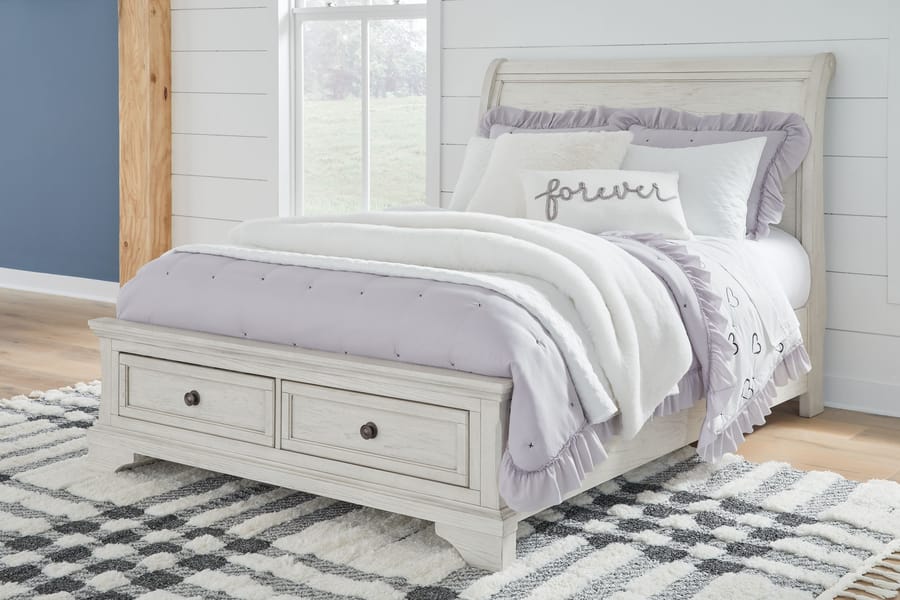 Ashley Bedroom 10 Piece Full Sleigh Storage Bed Set B742-21-26-45-87-84S-183-91-2-22-25