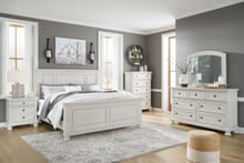 Ashley Bedroom 8 Piece California King Panel Bed Set B742-31-36-46-58-56-94-92-2