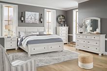 Ashley Bedroom 6 Piece King Sleigh Bed Set B742-31-36-46-78-76-99