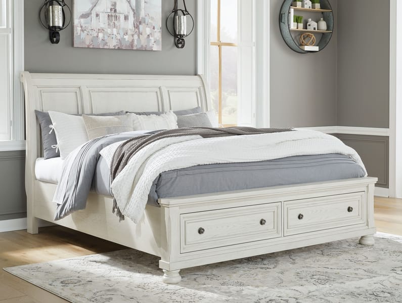Ashley Bedroom 5 Piece California King Sleigh Bed Set B742-31-36-78-76-95