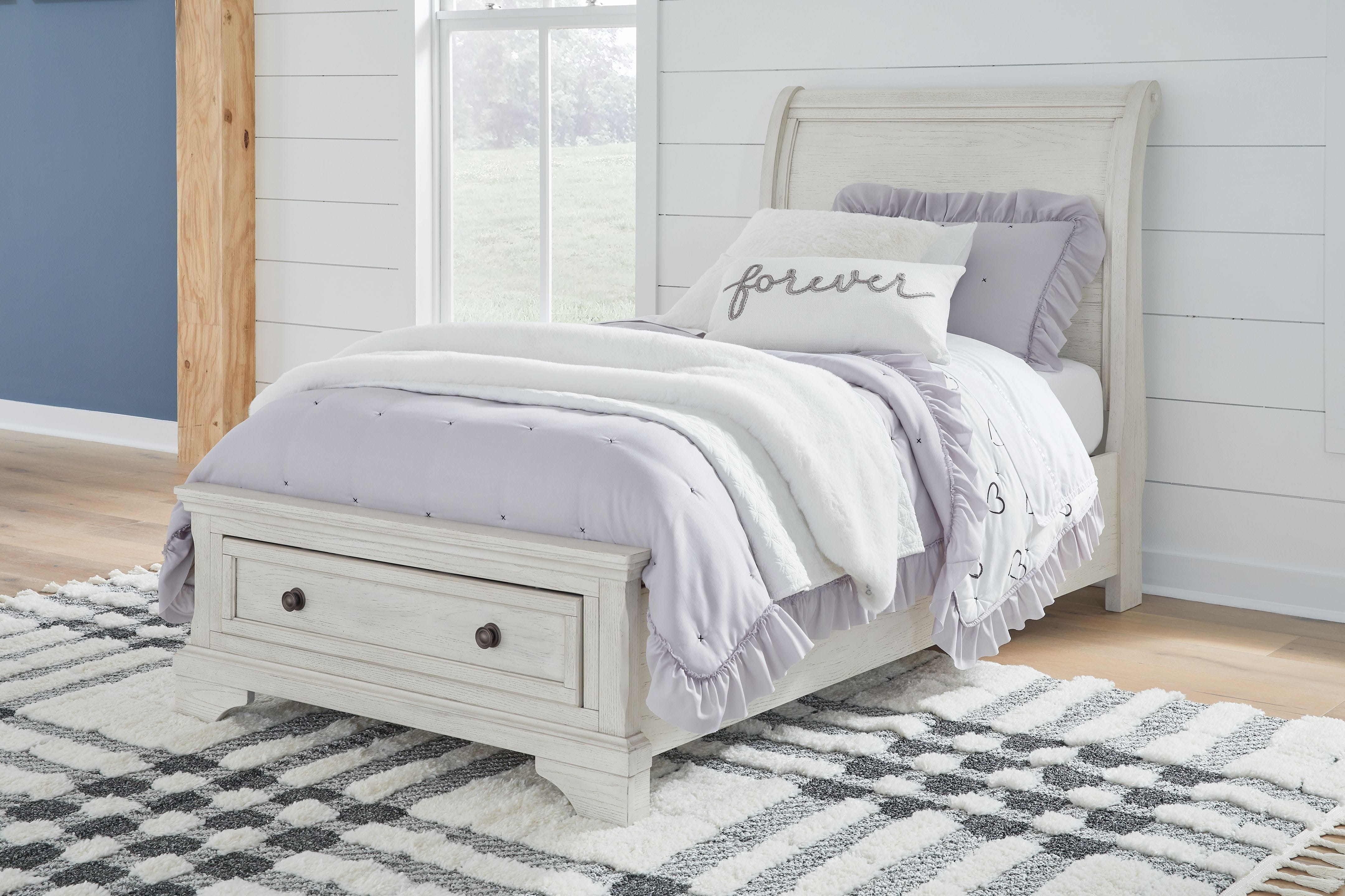 Ashley Bedroom Twin Sleigh Storage Bed B742-53-52S-183
