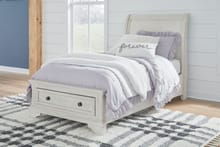 Ashley Bedroom Twin Sleigh Storage Bed B742-53-52S-183