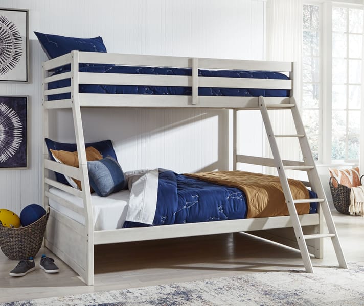 Ashley Bedroom Twin Over Full Bunk Bed B742-58P-58R