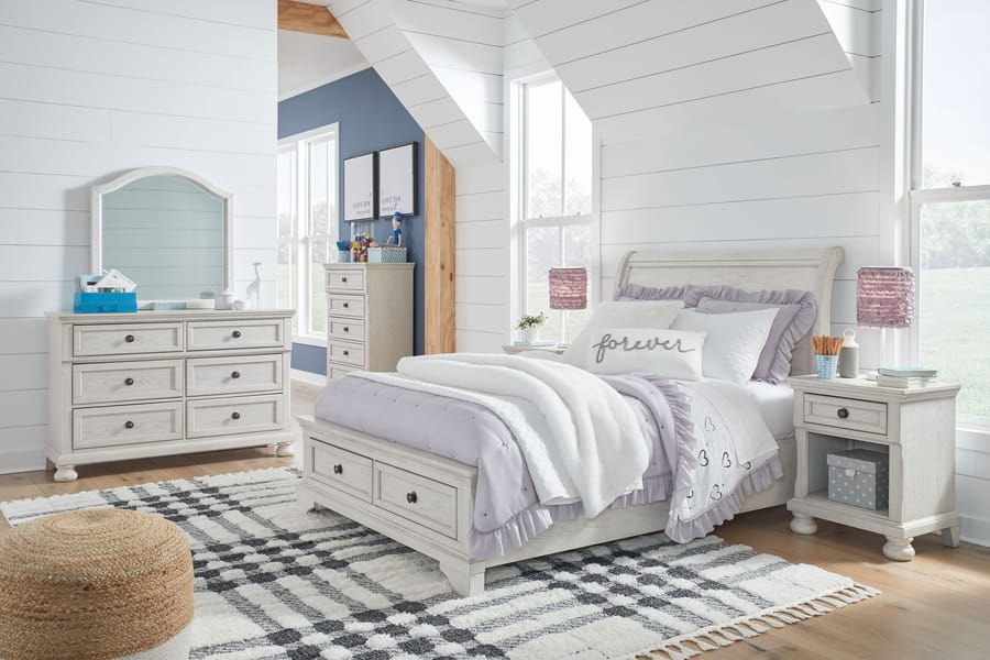 Ashley Bedroom Full Sleigh Storage Bed B742-87-84S-183