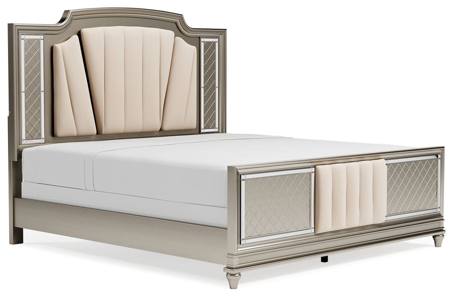 Ashley Bedroom California King Upholstered Panel Bed B744-58-56-94