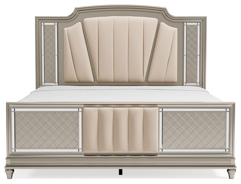 Ashley Bedroom California King Upholstered Panel Bed B744-58-56-94
