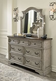Ashley Bedroom Dresser And Mirror B751-31-36