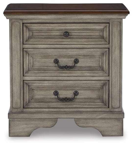 Ashley Bedroom Three Drawer Night Stand B751-93
