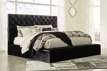 Ashley Bedroom California King Upholstered Bed With Storage B758-158-156-194