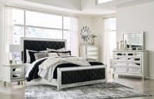 Ashley Bedroom 5 Piece King Upholstered Bed Set B758-31-36-58-56-97
