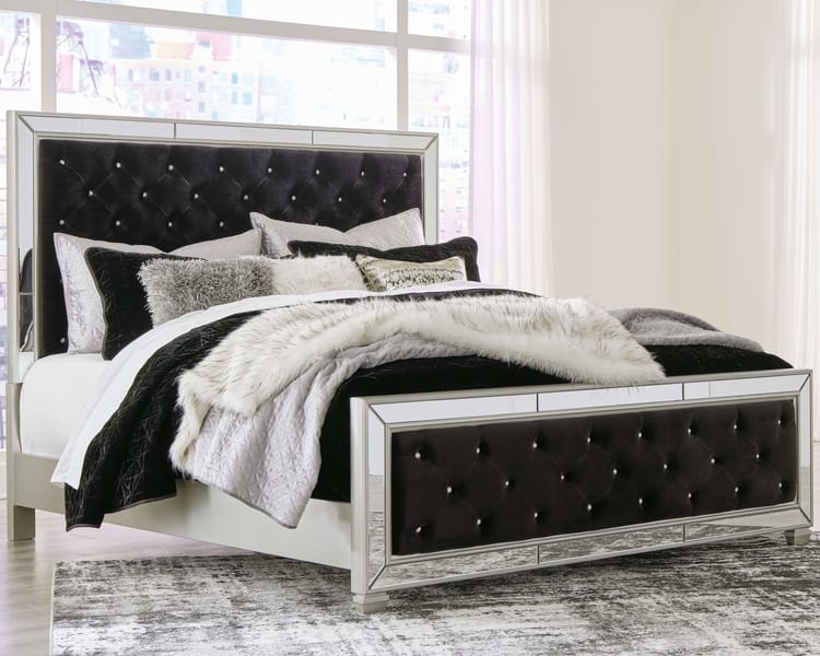 Ashley Bedroom 5 Piece King Upholstered Bed Set B758-31-36-58-56-97