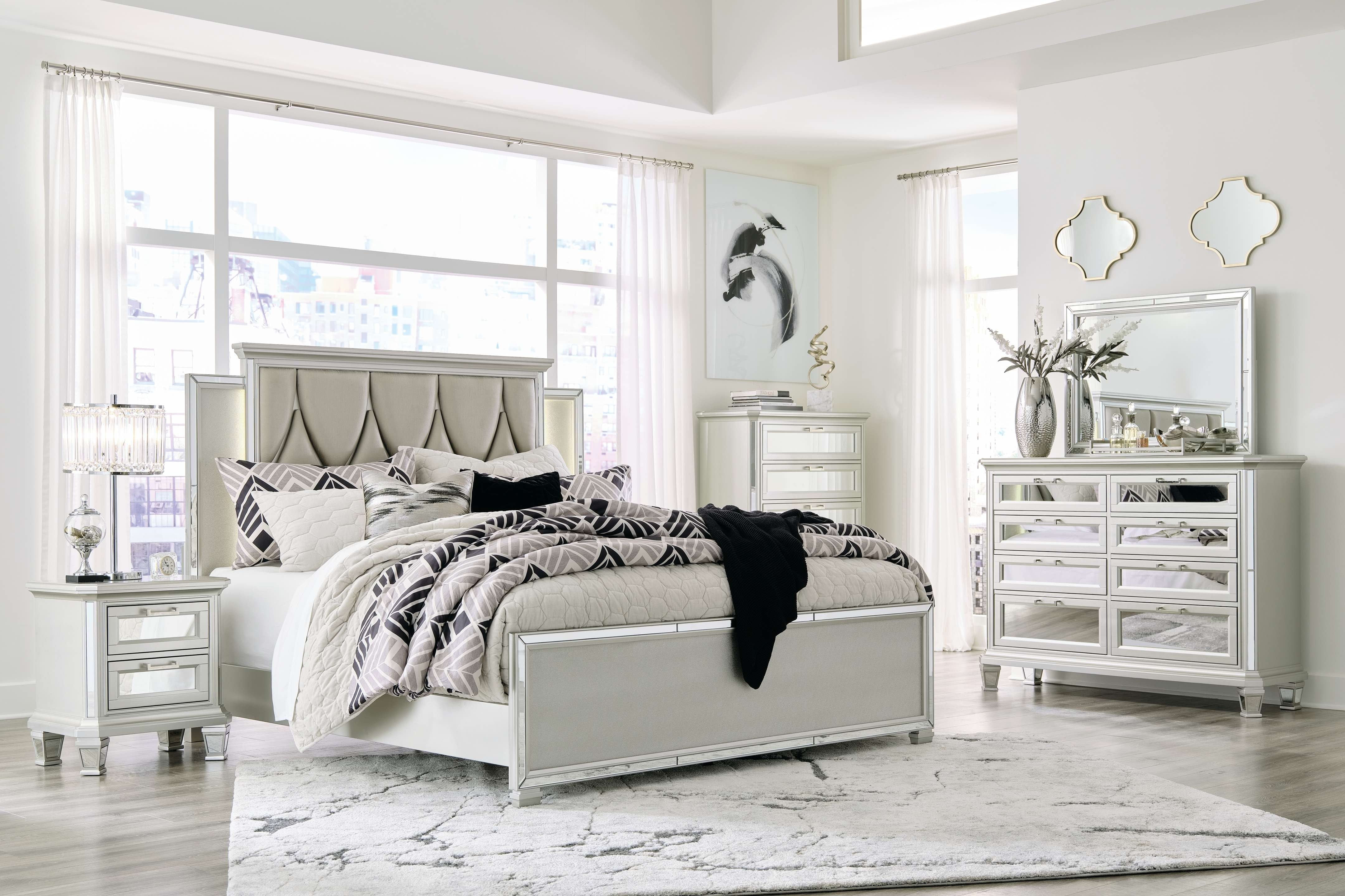 Ashley Bedroom 5 Piece California King Panel Bed Set B758-31-36-78-76-94
