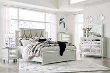 Ashley Bedroom 7 Piece King Panel Bed Set B758-31-36-78-76-97-92-2