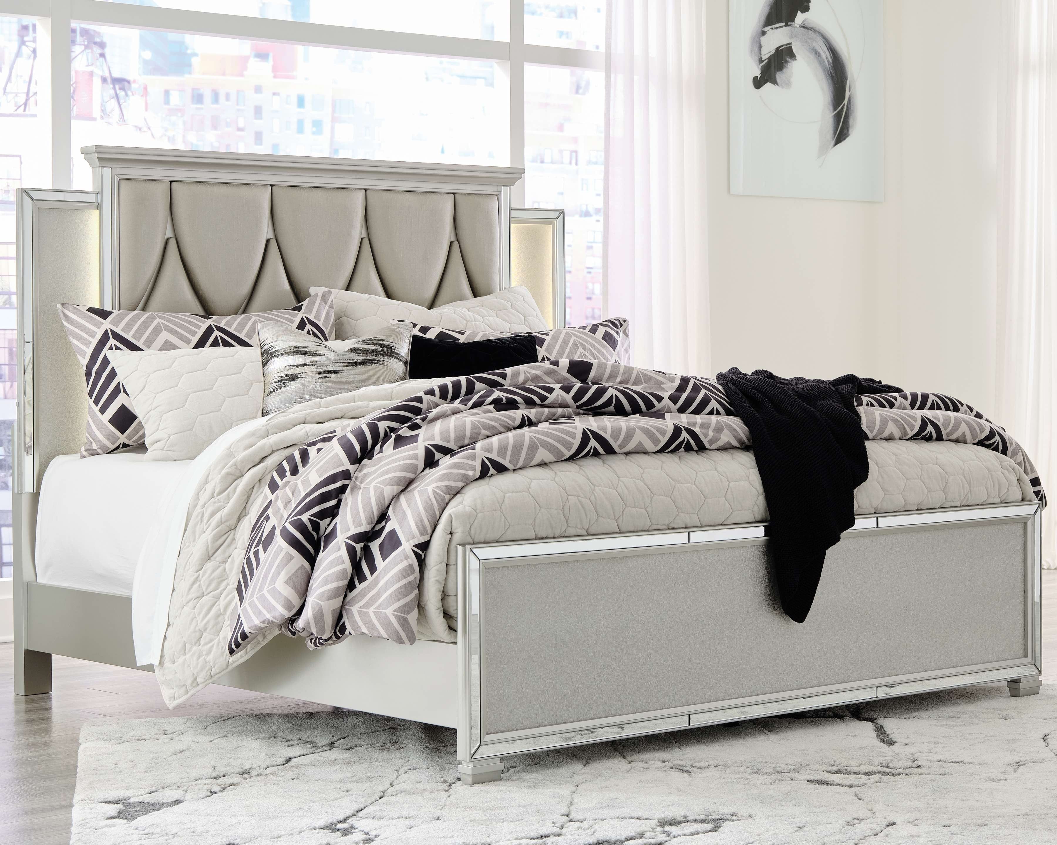 Ashley Bedroom Queen Panel Bed B758-77-74-96