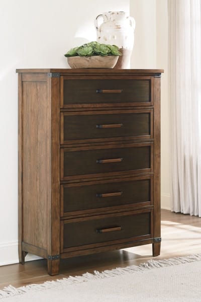 Ashley Bedroom 6 Piece King Panel Bedroom Set B759-31-36-46-58-56S-97