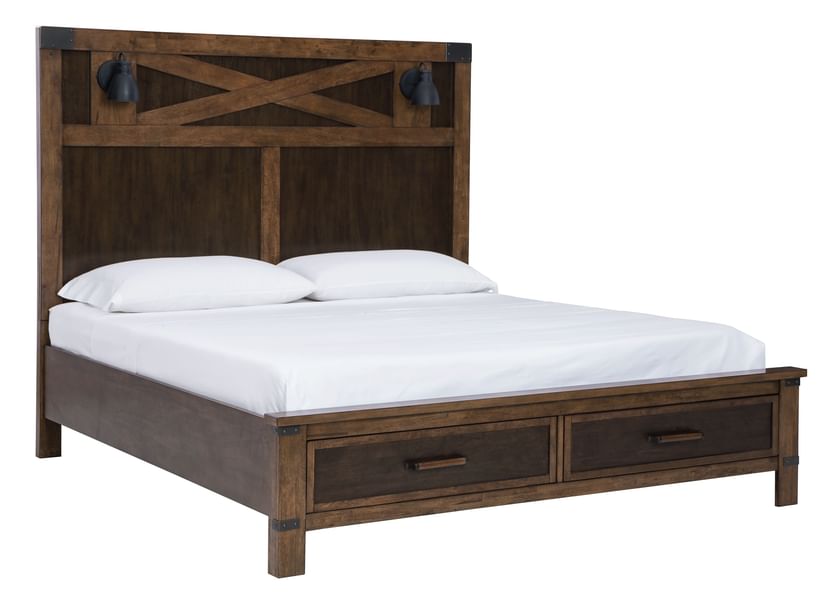 Ashley Bedroom 7 Piece King Panel Bedroom Set B759-31-36-58-56S-97-92-2
