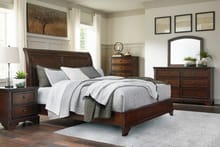 Ashley Bedroom 7 Piece Queen Sleigh Bed Set B767-31-36-46-77-74-92-2