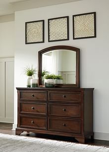Ashley Bedroom Dresser And Mirror B767-31-36