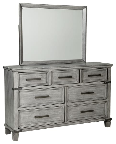 Ashley Bedroom Dresser and Mirror B772-31-36
