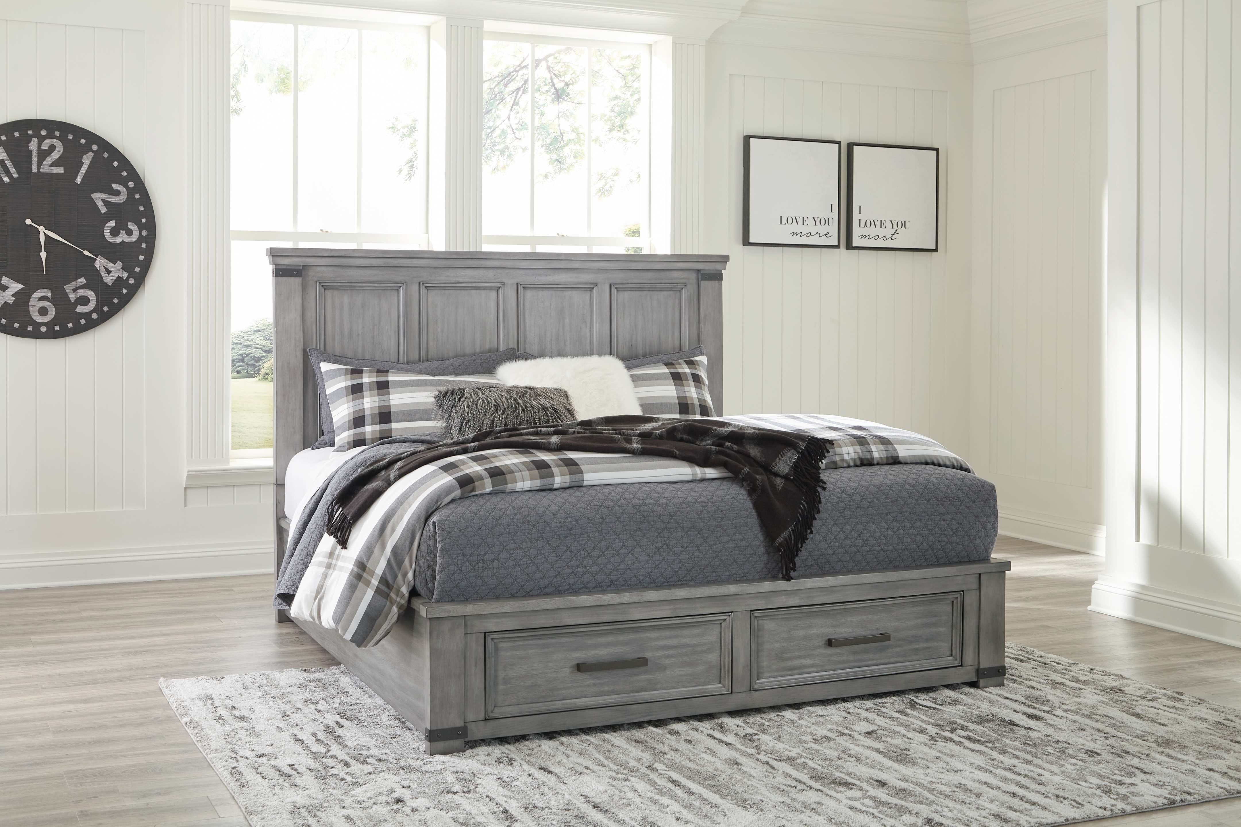 Ashley Bedroom Queen Storage Bed B772-57-54S-96
