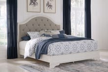 Ashley Bedroom California King Upholstered Panel Bed B773-58-94