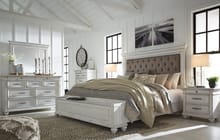 Ashley Bedroom 7 Piece Queen Upholstered Bedroom Set B777-31-36-157-54S-96-93-2
