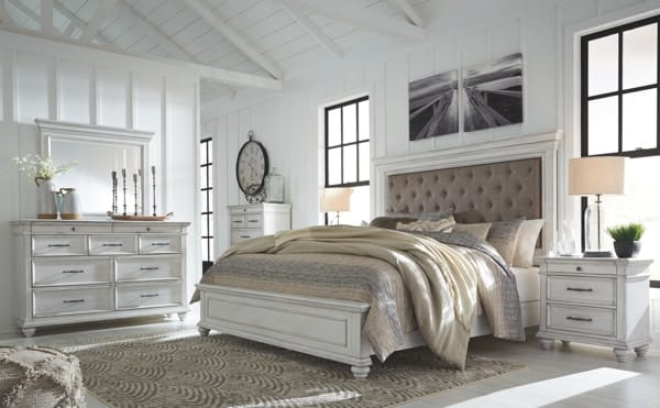 Ashley Bedroom 8 Piece Queen Upholstered Bedroom Set B777-31-36-46-157-54-96-93-2