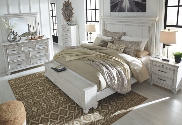 Ashley Bedroom 8 Piece California King Panel Bedroom Set B777-31-36-46-58-56S-94-93-2