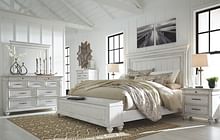 Ashley Bedroom 6 Piece King Panel Bedroom Set B777-31-36-46-58-56S-97