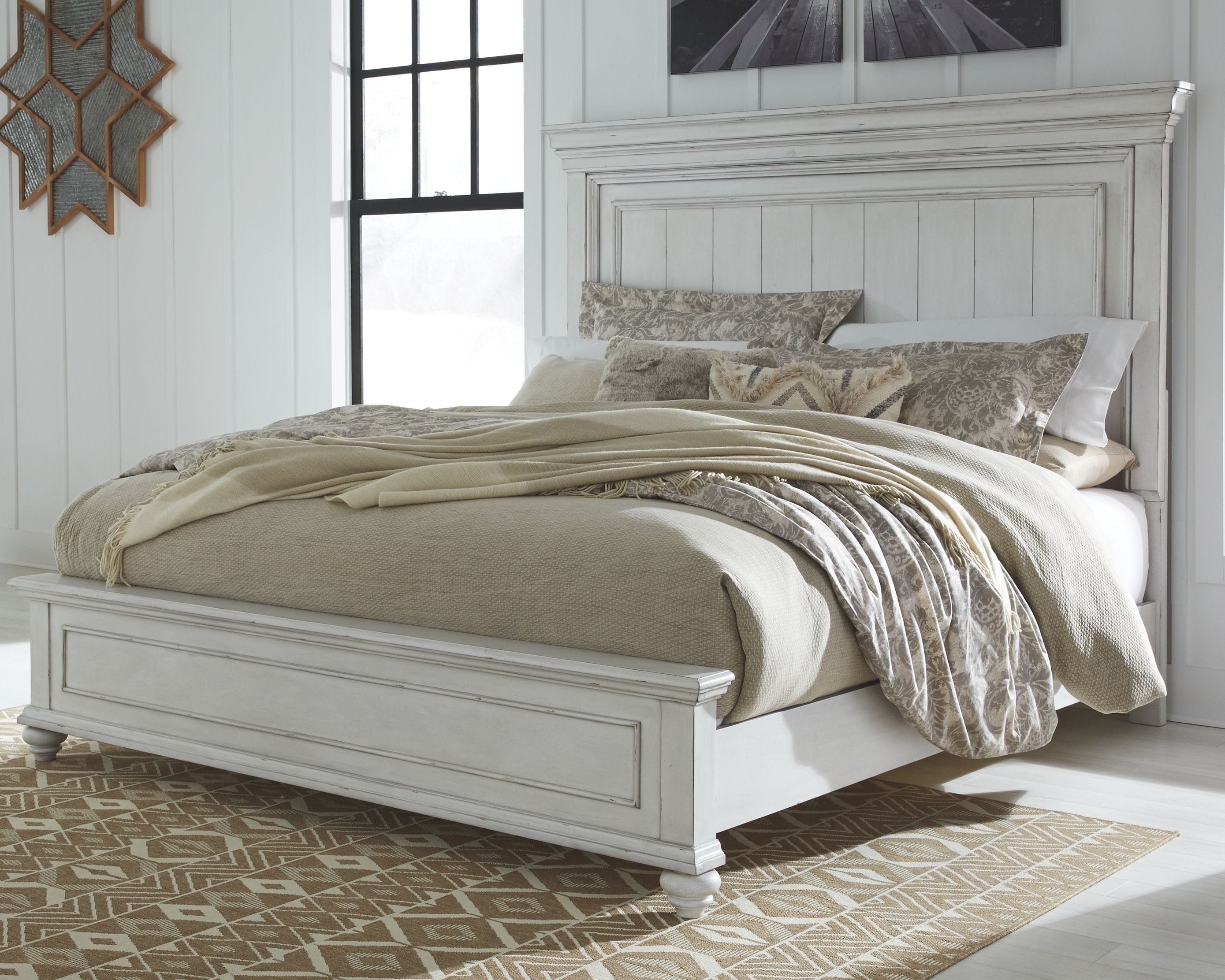 Ashley Bedroom California King Panel Bed B777-58-5...