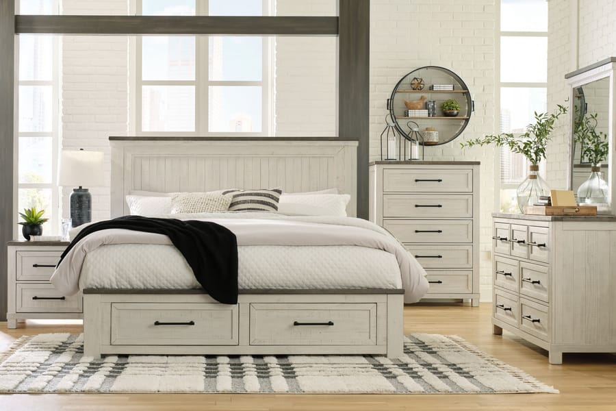 Ashley Bedroom Queen Panel Storage Bed B784-57-54S-97