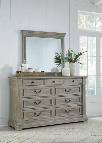 Ashley Bedroom 7 Piece Queen Panel Bed Set B799-31-36-57-54-96-91-2