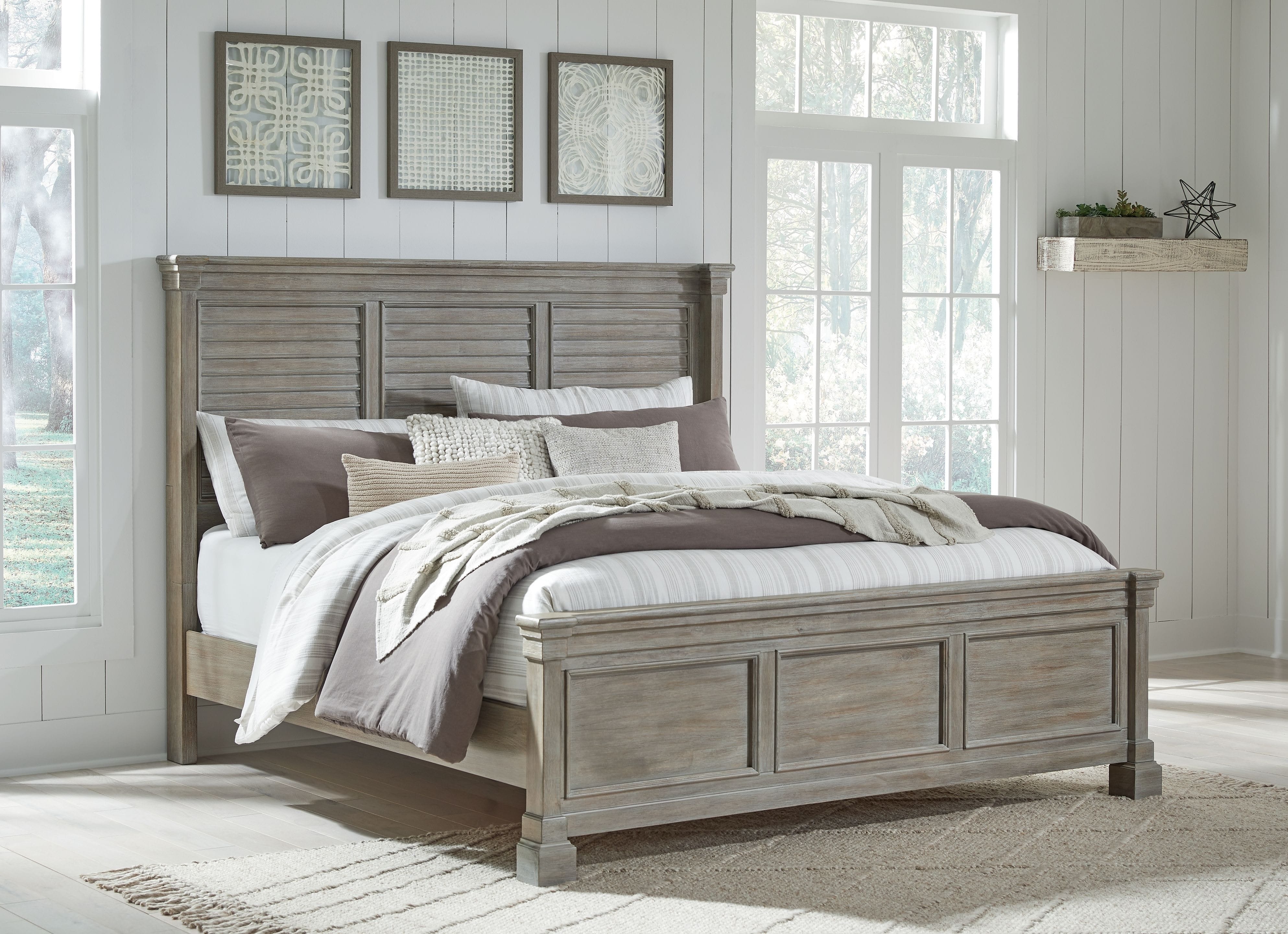 Ashley Bedroom California King Panel Bed B799-58-5...
