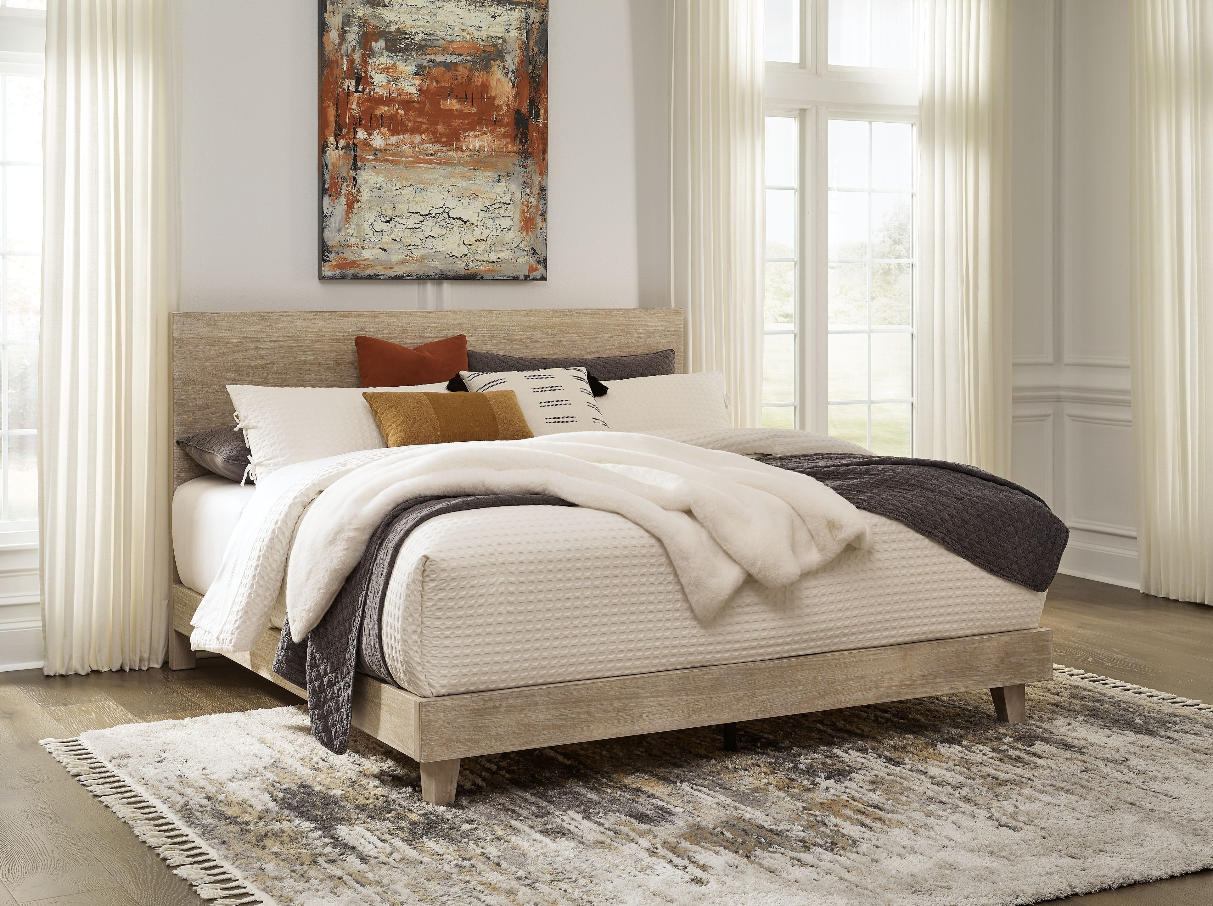 Ashley Bedroom King Panel Bed B872-58-56