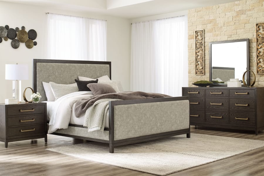 Ashley Bedroom 7 Piece California King Upholstered Bed Set B984-31-36-58-56-94-93-2