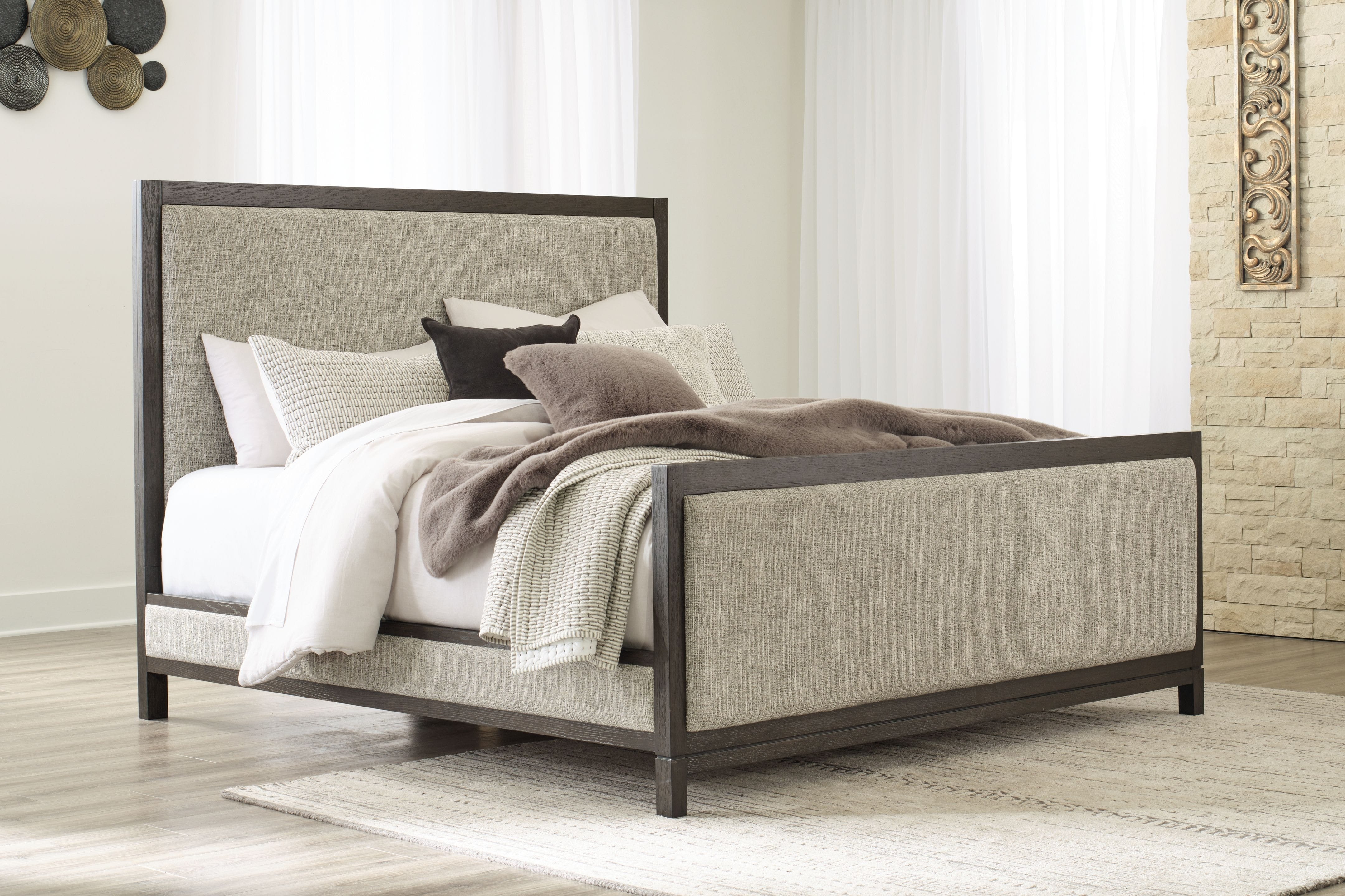 Ashley Bedroom California King Upholstered Bed B984-58-56-94