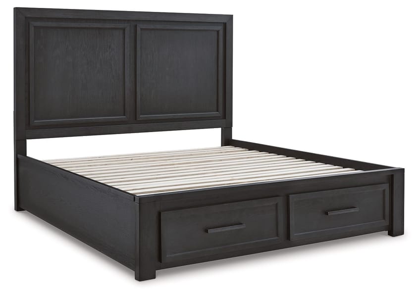Ashley Bedroom 6 Piece Queen Panel Storage Bed Set B989-31-36-48-57-54S-96