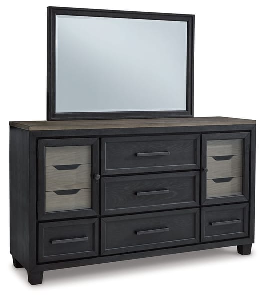 Ashley Bedroom Dresser and Mirror B989-31-36