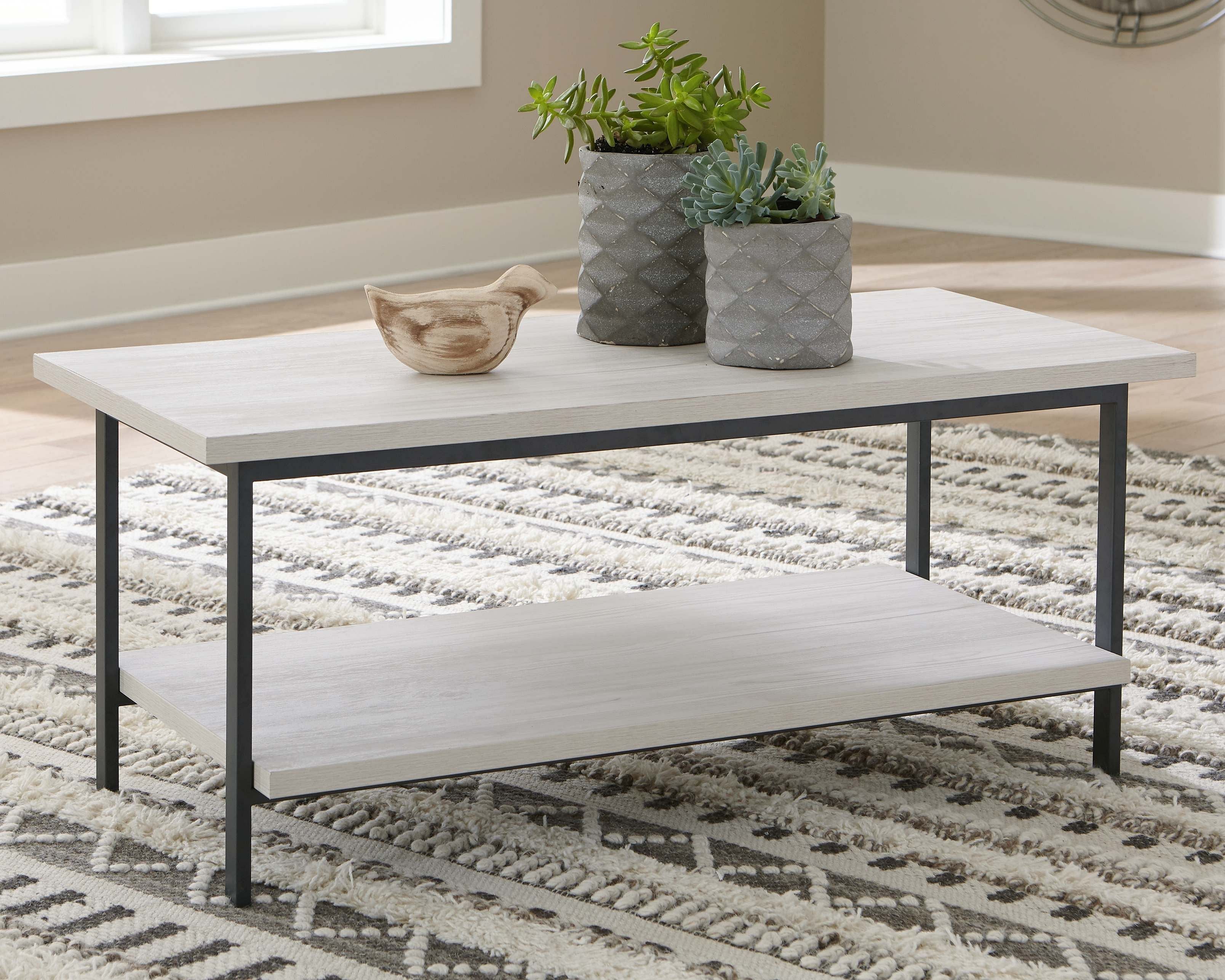 Ashley Living Room Rectangular Cocktail Table T082-1